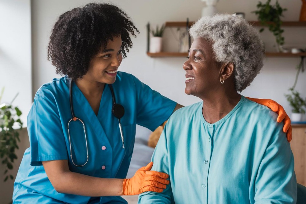 home care banner black ab